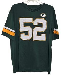 Green Bay Packers Mens Size XLarge Clay Matthews #52 Jersey Shirt A1 NFL Apparel
